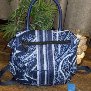 NWOT Vera Bradley Change It Up Backpack, Indio Denim
